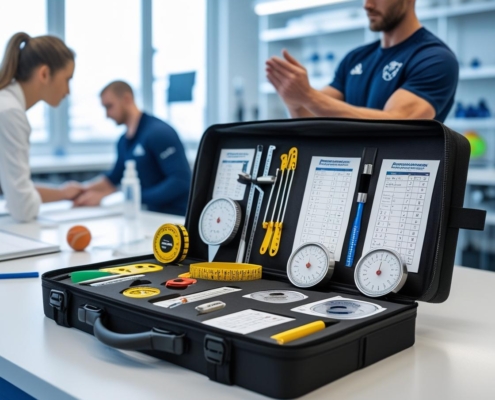 Functional Movement Systems FMS Kits used by sport physilogist in the sport assessment
